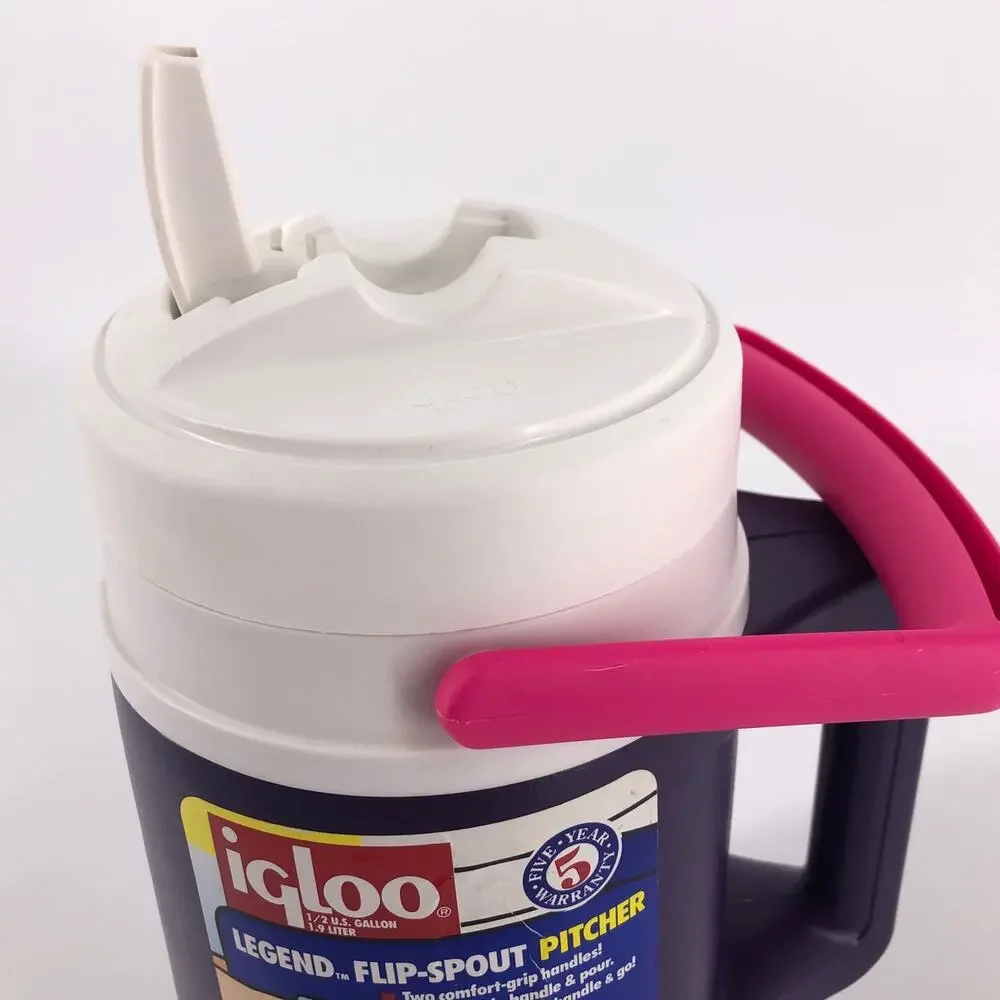 90s Igloo Legend Flip Spout Pitcher 1990s vintage SALE